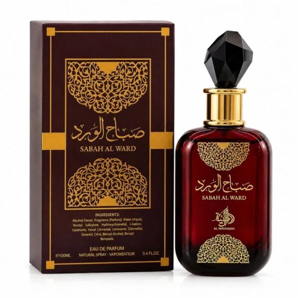Perfume Árabe Sabah Al Ward Feminino -EDP 100ml Al Wataniah