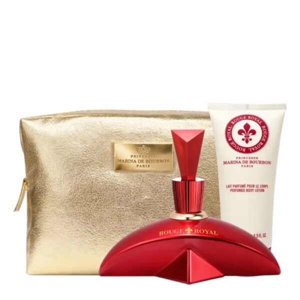 Marina De Bourbon Rouge Royal Kit Coffret Eau De Parfum Necessaire (3 Produtos)