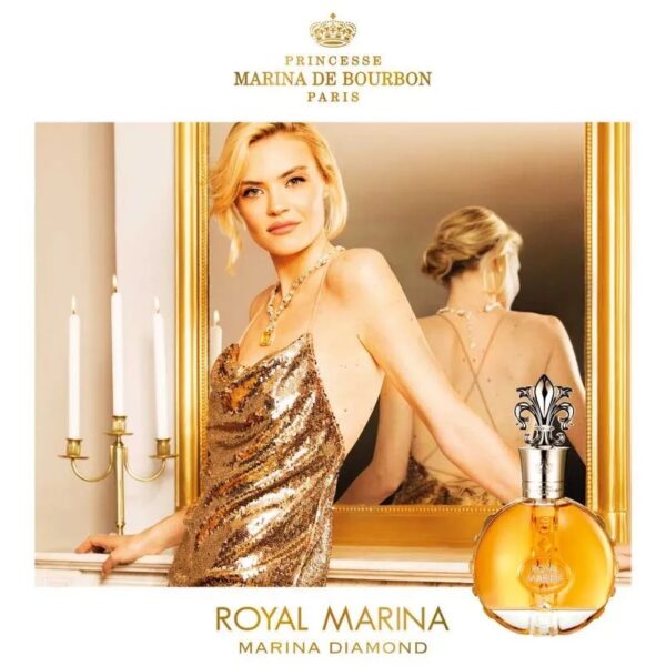 Coffret Marina de Bourbon Royal Diamond Kit - Perfume Feminino EDP + Body Lotion + Mini Nécessaire Kit