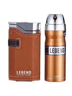 Eau De Toilette Masculino Emper Legend 100ml + 200ml Desodorante