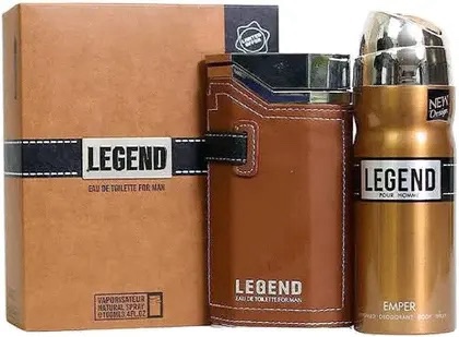 Eau De Toilette Masculino Emper Legend 100ml + 200ml Desodorante