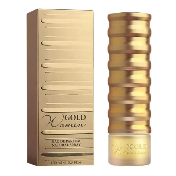 New Brand Prestige Gold For Women Eau de Parfum - Perfume Feminino 100ml