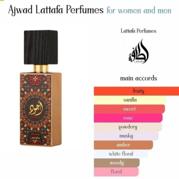 img_5240 Lattafa Ajwad Eau De Parfum Perfume Árabe Unissex 100ml