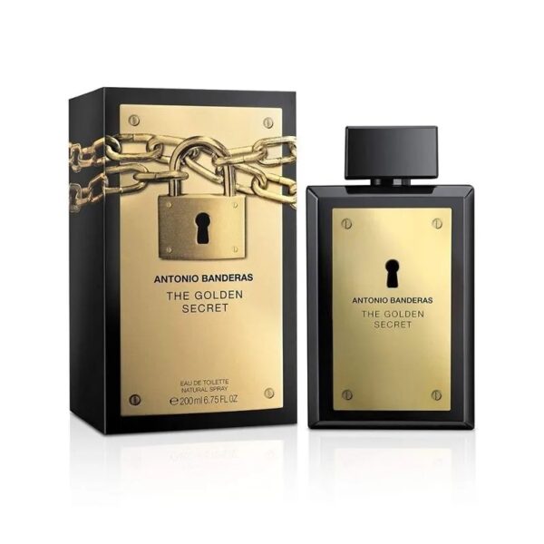 The Golden Secret Antonio Banderas Eau de Toilette Masculino -200 ml